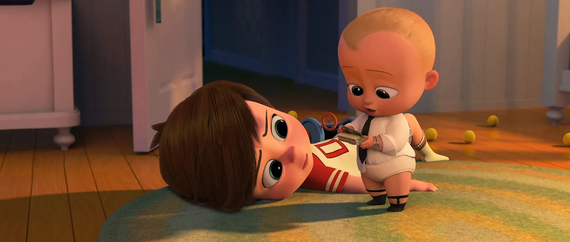 The Boss Baby (2017) Movie HDTS 720p HEVC [450MB] Download Screenshot